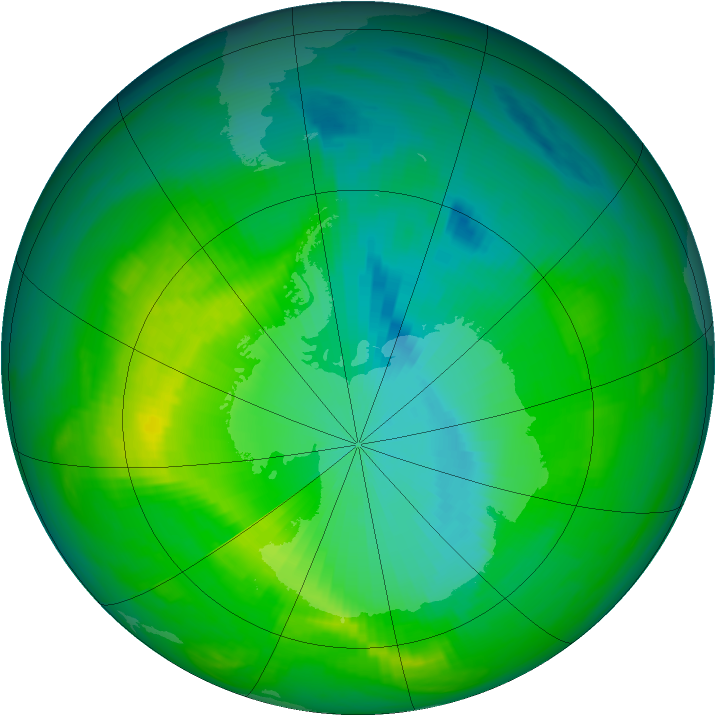 Ozone Map 1983-11-10